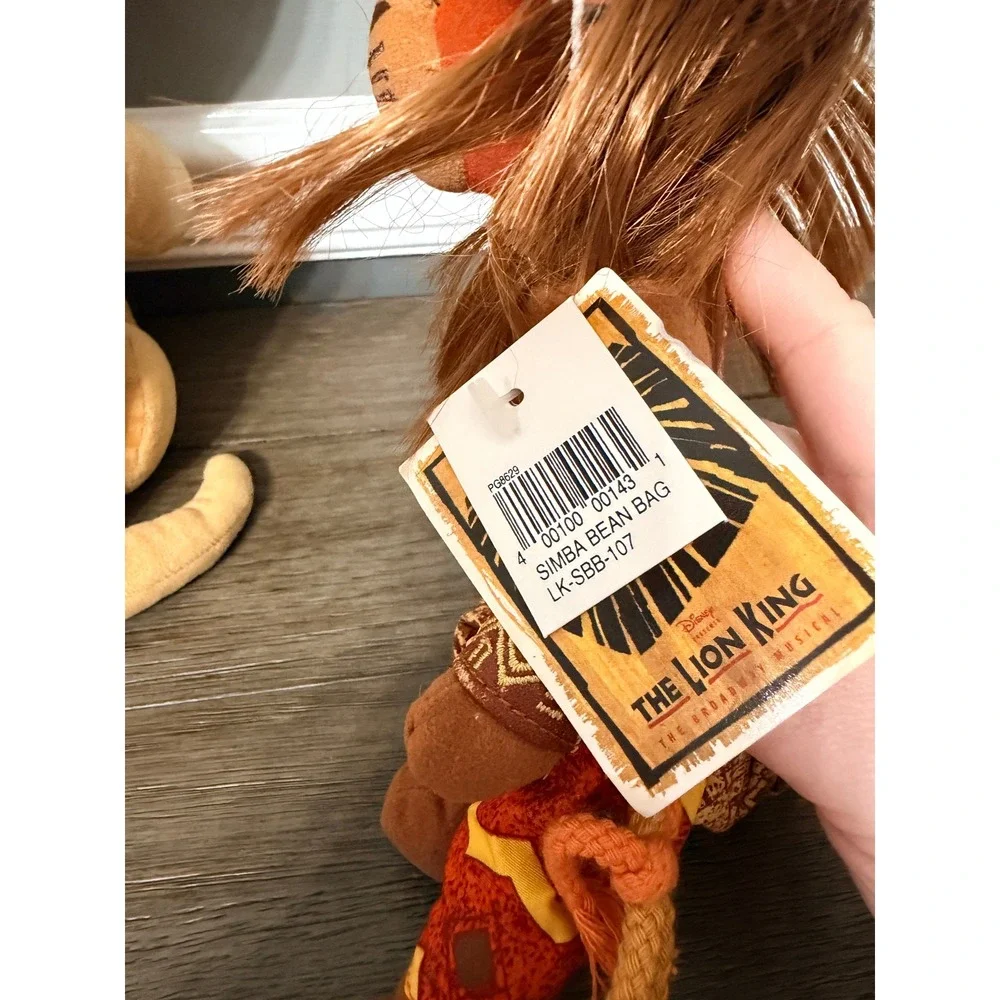 Disney The Lion King Simba Plush Set Broadway Live Stuffed Animal Toy